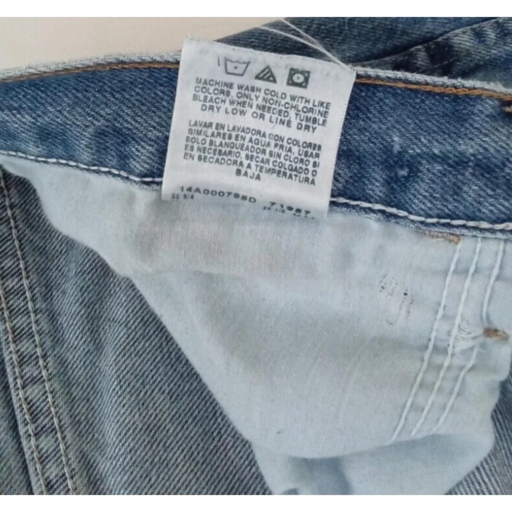 Rustler Jeans Men 34x32 Blue Denim Med Wash High Rise Western Cowboy Ranch Rodeo